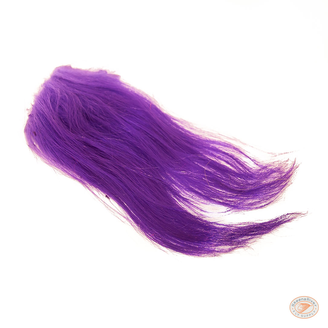 Himalayan Mountain Goat Fur - Skeena Purple Himalayan Mountain Goat Fur - Skeena Purple